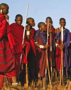 Kifaru Safari - Maasai men