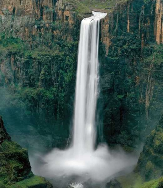 Malealea - 3 highest waterfalls in Lesotho