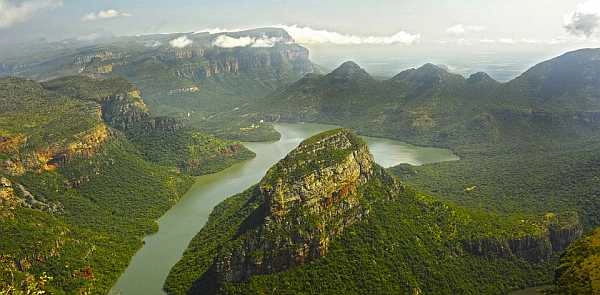 Blyde River Canyon on the scenic Panorama Route near Kruger National Park