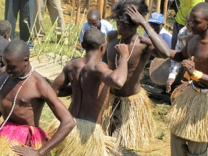 Uganda Cultural Village Interaction