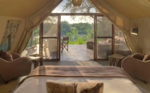 Grumeti Serengeti Tented Camp - tent interior