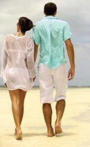 Mauritius romance on the beach