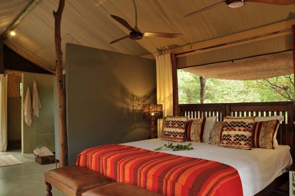 Changa Safari Camp Tent interior