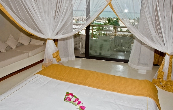 Gold Zanzibar deluxe ocean view room accommodation