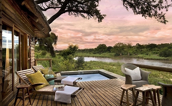 Lion Sands Narina Lodge Suite private plunge pool