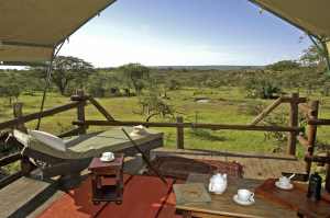 Sanctuary Kusini - Bedroom deck view