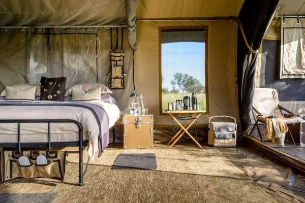 Singita Grumeti Explore Camp accommodation