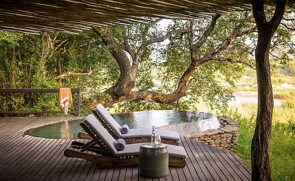 Singita Boulders Lodge - Sabi luxury accommodation with private plunge pool