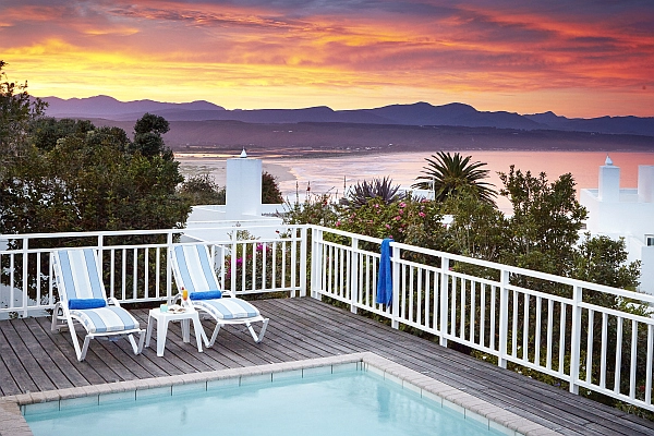 The Plettenberg Sunset by pool