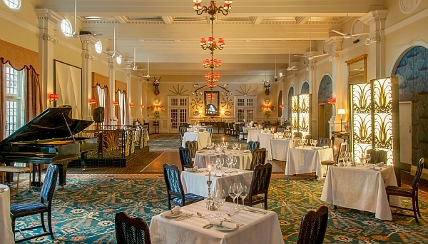 Victoria Falls Hotel wedding reception venue - Livingstone Room